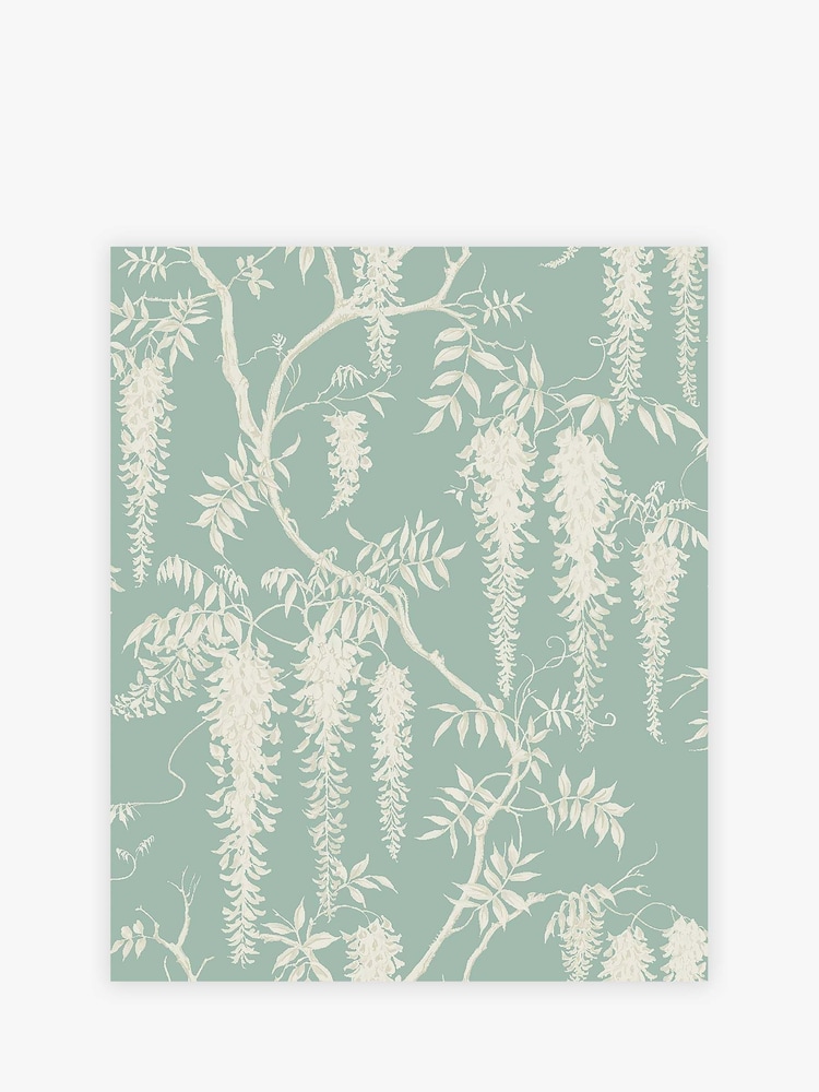 Blue Next Statement Leaves A4 Wallpaper Sample - Image 2 of 3