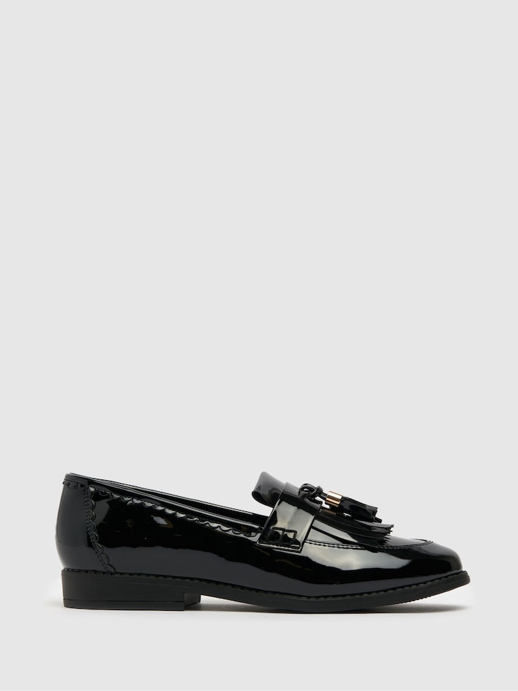 Črni mokasini Schuh Lacy - Slika 1 iz 4 Črni mokasini Schuh Lacy - Slika 1 iz 4