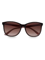 Gafas de sol grandes con montura estampada de Ted Baker - Imagen 2 de 5