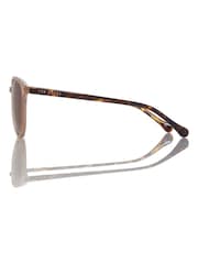 Camel/Caraci țestoasă Maro - Ochelari de soare clasici Ted Baker - Image 3 of 5