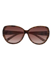 Gafas de sol extragrandes con montura en degradado de Ted Baker - Imagen 2 de 4