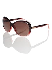 Ted Baker Gradient Wine Red Blair Fade Sunglasses - Image 1 of 5