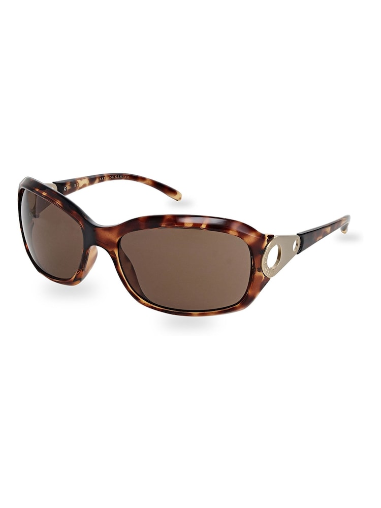 Marrón carey - Gafas de sol Fashion de Ted Baker - Imagen 2 de 5