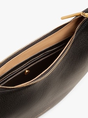 Jasper Conran London Beatrix Scoop Leather Cross-Body Bag - Image 5 of 5