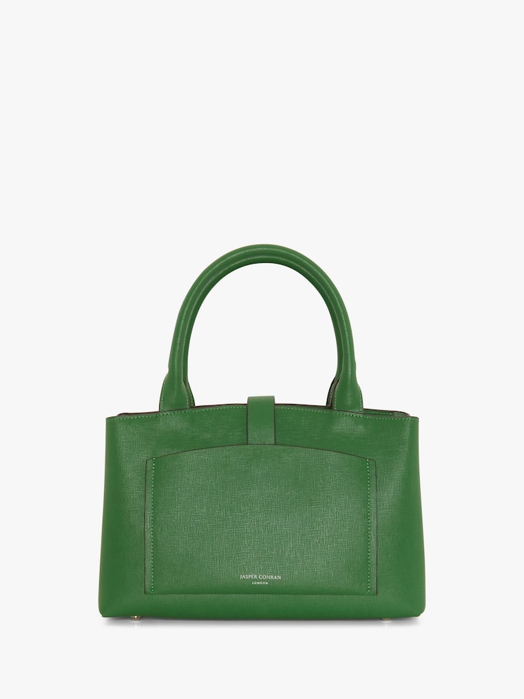Jasper Conran London Bee Leather Mini Tote Bag - Image 3 of 5