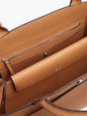 Jasper Conran London Womens Bee Leather Tote Bag - Image 5 of 5