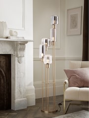 Smoke Grey Jensen 5 Light Floor Lamp - Image 2 of 5