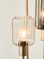 Smoke Grey Jensen 5 Light Floor Lamp - Image 3 of 5
