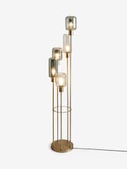 Smoke Grey Jensen 5 Light Floor Lamp - Image 5 of 5