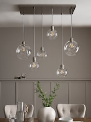 Brushed Chrome Bourton Linear Cluster - Image 2 of 5