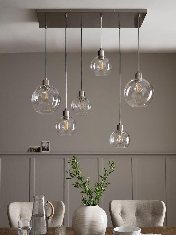 Brushed Chrome Bourton Linear Cluster - Image 2 of 5