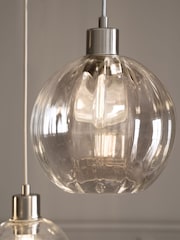 Brushed Chrome Bourton Linear Cluster - Image 3 of 5