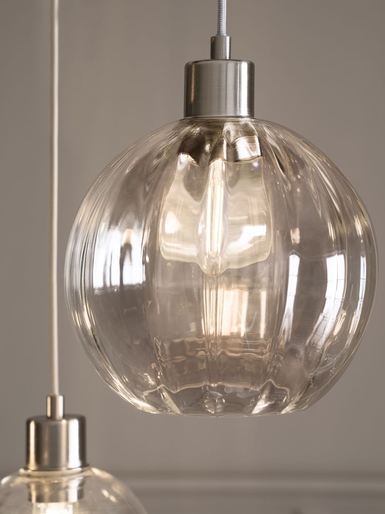 Brushed Chrome Bourton Linear Cluster - Image 2 of 4