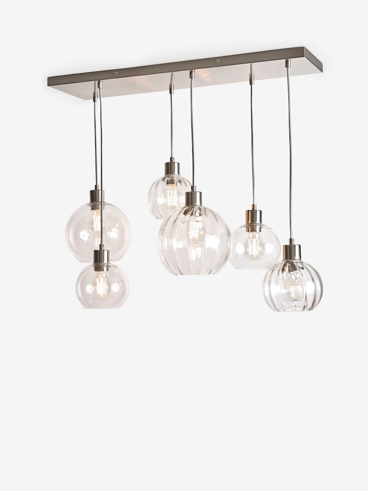 Brushed Chrome Bourton Linear Cluster - Image 5 of 5