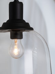 Black Gloucester 1 Light Pendant Ceiling Light - Image 3 of 5