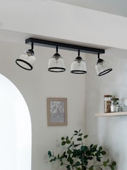 Black Gloucester Spot 4 Light Ceiling - Image 2 of 7