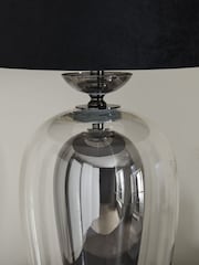 Smoke Grey Rosella Table Lamp - Image 4 of 7