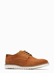 Base London Coby Brown Suede Lace Up Shoes - Image 2 of 6