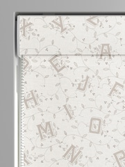 Laura Ashley Linen Natural Kids Ahoy Alphabet Made To Measure Roman Blind - Image 3 of 7