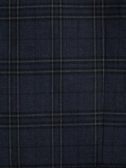 Navy Check Suit Waistcoat - Image 5 of 7