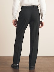 Black Check Suit: Trousers - Image 3 of 5