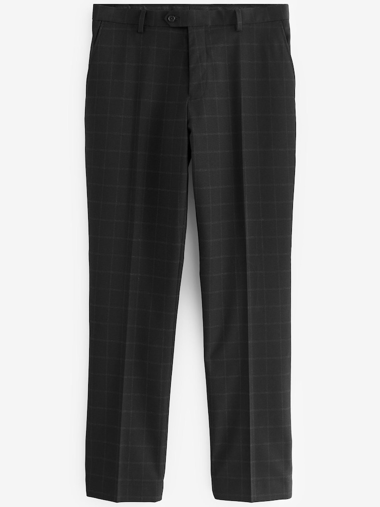 Black Check Suit: Trousers - Image 5 of 5