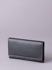 Lakeland Leather Black Large Purse - Image 1 of 4
