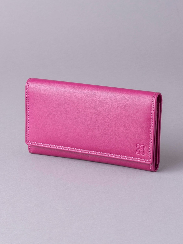 Lakeland Leather Cranberry Large Purse - Image 1 of 4