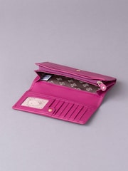 Lakeland Leather Cranberry Large Purse - Image 4 of 4