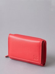 Lakeland Leather Red Small Purse - Image 1 of 5