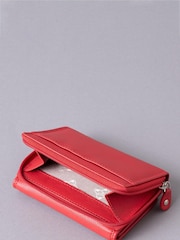Lakeland Leather Red Small Purse - Image 3 of 5