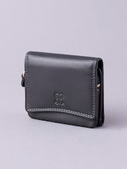 Lakeland Leather Black Small Flapover Purse - Image 1 of 5