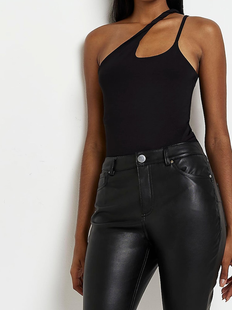 River Island Black Bum Sculpt Trousers - Image 3 of 3 River Island Black Bum Sculpt Trousers - Image 3 of 3