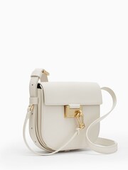 AllSaints White Ida Cross-Body Bag - Image 1 of 6