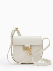 AllSaints White Ida Cross-Body Bag - Image 2 of 6