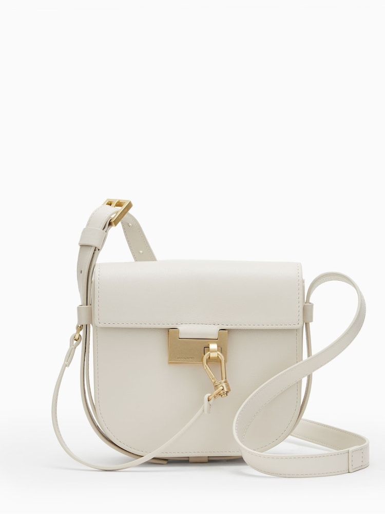 AllSaints White Ida Cross-Body Bag - Image 2 of 6