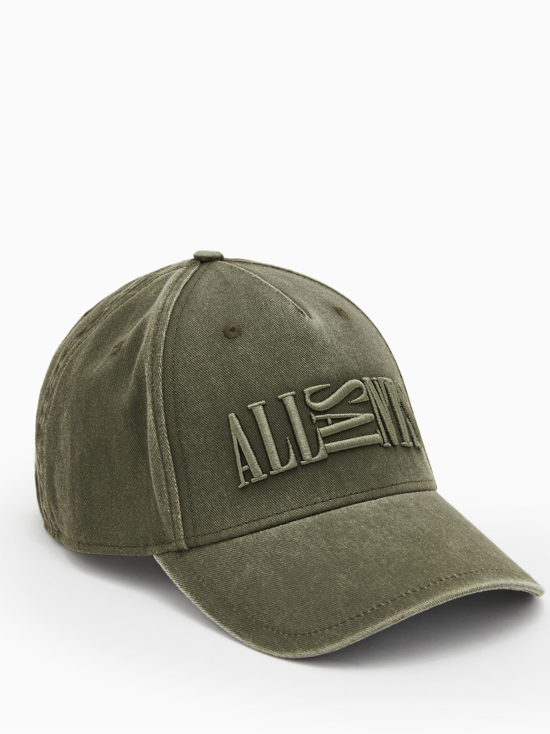 Buy AllSaints Brown Oppose 100% Cotton Baseball Cap from 