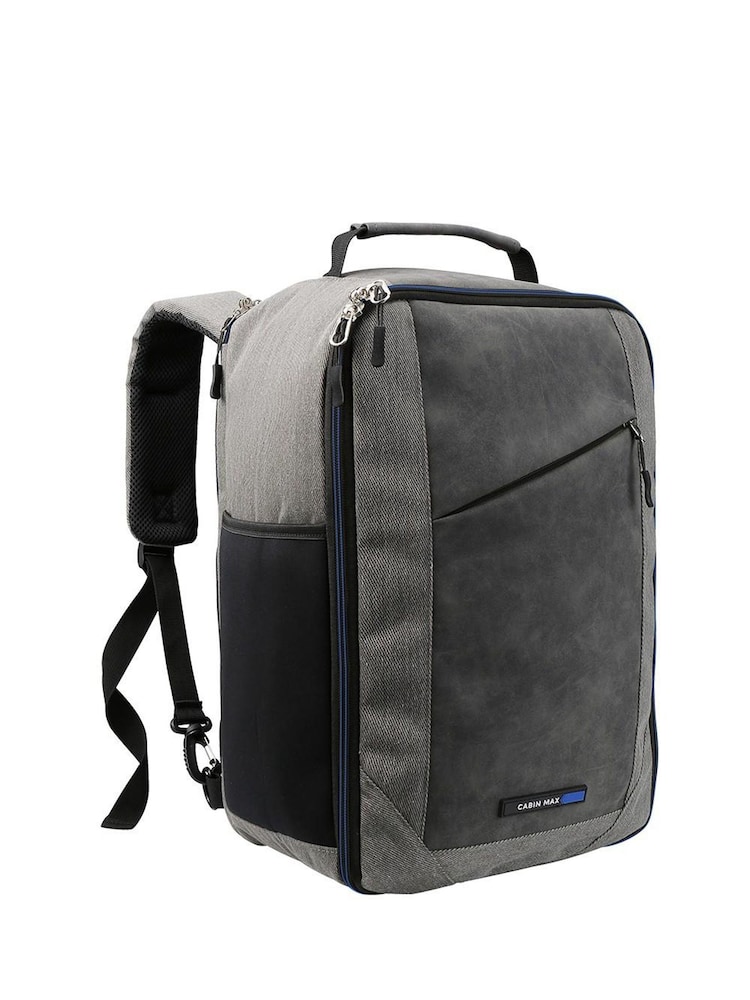 Серый с синим - Cabin Max Manhattan Cabin Travel Bag 40x20x25 Сумка через плечо и рюкзак - Изображение 1 из 4