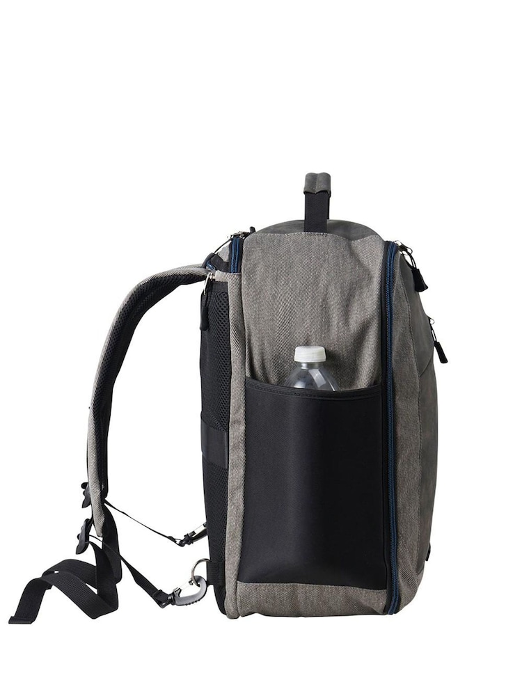 Серый с синим - Cabin Max Manhattan Cabin Travel Bag 40x20x25 Сумка через плечо и рюкзак - Изображение 2 из 4