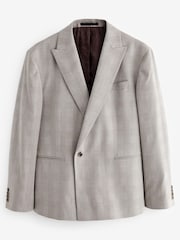 Neutral EDIT Relaxed Wrap Front Suit Jacket - Image 6 of 11