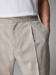 Neutral EDIT Relaxed Wrap Front Suit Trousers - Image 4 of 9