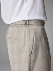 Neutral EDIT Relaxed Wrap Front Suit Trousers - Image 5 of 9
