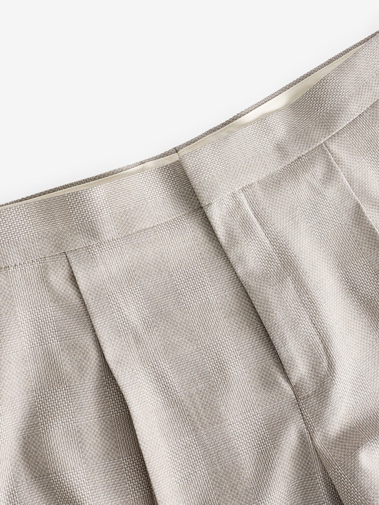 Neutral EDIT Relaxed Wrap Front Suit Trousers - Image 9 of 9