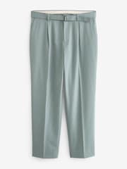 Blue EDIT Slouchy Style Suit Trousers - Image 5 of 8