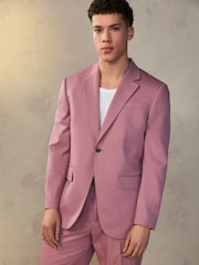 Розовый - Relaxed Fit EDIT Slouchy Style Suit Jacket - Изображение 1 из 6
