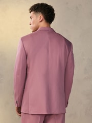 Розовый - Relaxed Fit EDIT Slouchy Style Suit Jacket - Изображение 3 из 6
