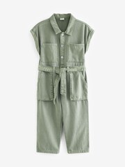 Khaki Green Boilersuit (3-16yrs) - Image 5 of 7