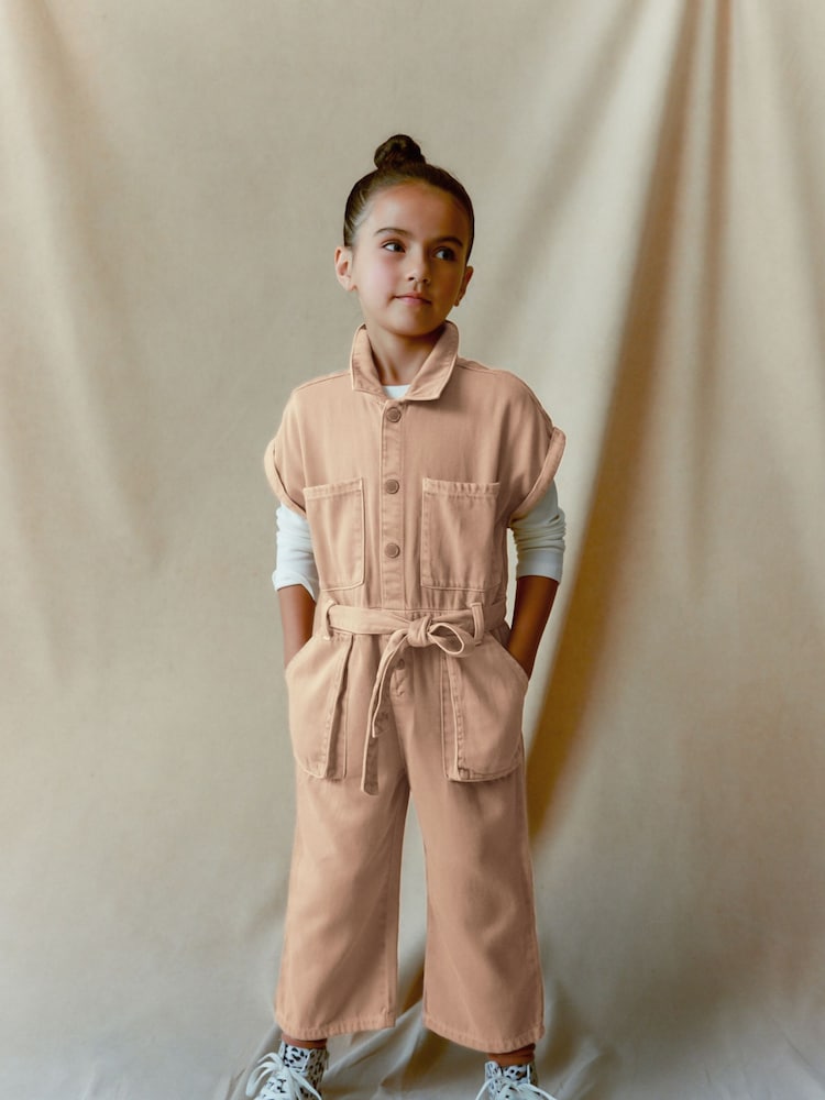 Pink Boilersuit (3-16yrs) - Image 1 of 13