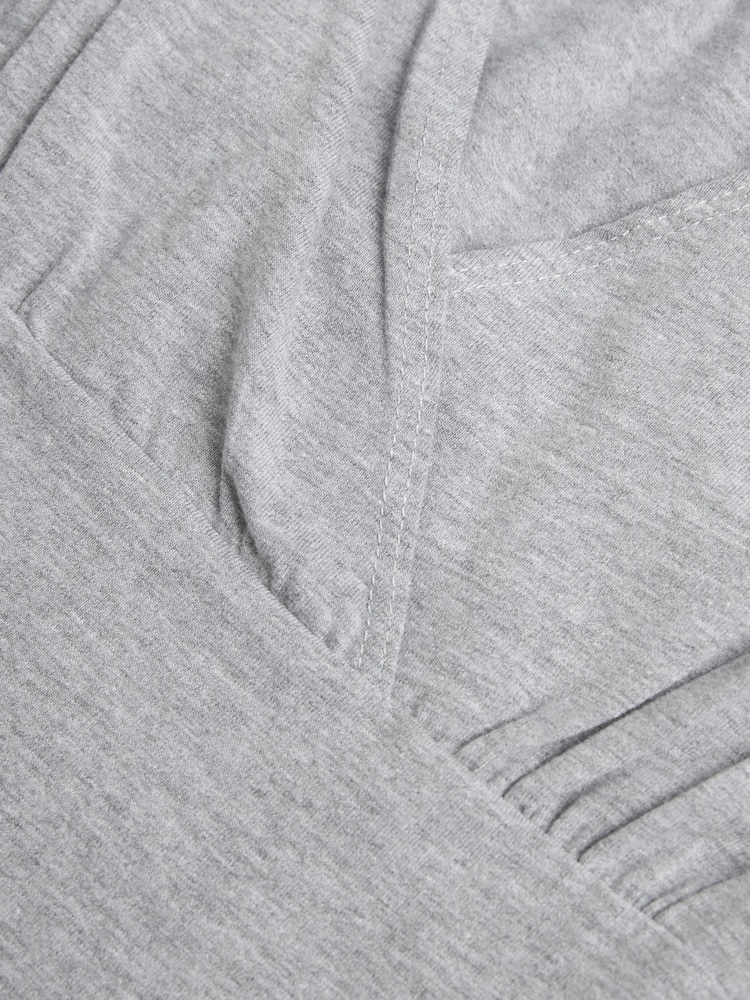 Grey/White Layered Maternity Nursing Dress - Image 8 of 8