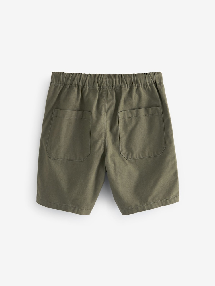 Khaki Green Regular Fit Pull-On Shorts (3-16yrs) - Image 6 of 7